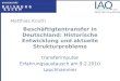 Matthias Knuth Beschäftigtentransfer in Deutschland: Historische Entwicklung und aktuelle Strukturprobleme transferimpulse Erfahrungsaustausch am 9.2.2010