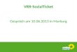 VRR-SozialTicket Gespr¤ch am 10.06.2013 in Marburg