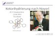 Ketonhydrierung nach Noyori AC V Hauptseminar 15.06.2010 Tina Borke R. Noyori, Angew. Chem. 2002,114, 2113 W. S. Knowles, Angew. Chem. 2002, 114, 2096
