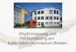 Rhythmisierung und Periodisierung am Edith-Stein-Gymnasium Bretten