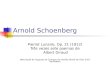 Arnold Schoenberg Pierrot Lunaire, Op. 21 (1912) Três vezes sete poemas de Albert Giraud (Recriação de Augusto de Campos da versão alemã de Otto Erich