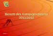 01.03.20141 Bericht des Kreisjugendteams 2011/2012