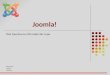 Joomla! Das OpenSource-CMS unter der Lupe Baumann Patzke Wiemer