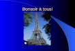 Bonsoir à tous!. Französisch als 2. Fremdsprache am EGW Das Lehrbuch Ich will Französisch lernen, weil...... ich schnell davon profitieren kann! Mit
