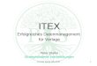 (c) Peter Starke 2004-20101 ITEX Erfolgreiches Datenmanagement für Verlage Peter Starke Strategiebasierte Internetlösungen
