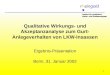 1 Qualitative Wirkungs- und Akzeptanzanalyse zum Gurt- Anlegeverhalten von LKW-Insassen Ergebnis-Präsentation Bonn, 31. Januar 2002