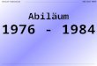 Bavink-GymnasiumAbiläum 2004 1976 - 1984 Abiläum
