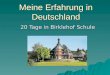 Meine Erfahrung in Deutschland 20 Tage in Birklehof Schule