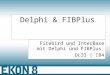 Delphi & FIBPlus Firebird und InterBase mit Delphi und FIBPlus DL33 | IB4