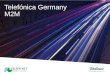 Telefónica Germany M2M. M2M steht für den automatisierten Informationsaustausch zwischen Endgeräten wie Maschinen, Automaten, Fahrzeugen oder Containern