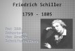 Geburtshaus Friedrich Schiller wurde am 10. November 1759 in Marbach am Neckar in der Familie des Militärarztes geboren. Nationalmuseum Schillers Eltern
