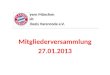 FC Bayern München Fanclub Aatal Bazis Varenrode e.V. Mitgliederversammlung 27.01.2013