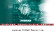 Norman E-Mail Protection. Die Herausforderung 2004 wurden mit der Anti-Spam-Komponente des E-Mail-Sicherheitsdienstes von MessageLabs über 12,6 Milliarden