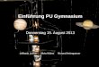 Einführung PU Gymnasium Donnerstag 15. August 2013 Mélanie Locher Silvia Wüest Richard Heimgartner