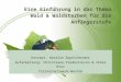 Eine Einführung in das Thema Wald & Waldsterben für die Anfängerstufe Konzept: Natalie Eppelsheimer Aufarbeitung: Christiane Frederickson & Zehra Otus