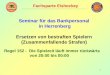 1 Fachsparte Eishockey Seminar für das Bankpersonal in Herrenberg Ersetzen von bestraften Spielern (Zusammenfallende Strafen) Regel 152 - Die Spielzeit
