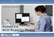 Poltys CA ACD Reports Modul Training Präsentation