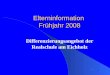 Elterninformation Frühjahr 2008 Differenzierungsangebot der Realschule am Eichholz K. Schirp 2003