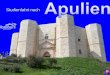 Studienfahrt nach. Apulien Die Trulli von Alberobello