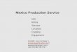 Mexico Production Service Info Klima Service Location Casting Equipment Kontakt: Jens Groeger // jensgroeger@yahoo.de // jensgroeger@yahoo.de 