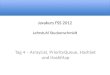 Javakurs FSS 2012 Lehrstuhl Stuckenschmidt Tag 4 – ArrayList, PriorityQueue, HashSet und HashMap