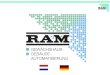 RAM GmbH Mess- und Regeltechnik 40 Jahre 1971 – 2011 Herrsching, Bayern, Deutschland 40 Mitarbeiter am Standort Herrsching 30 RAM-Vertriebspartner mit
