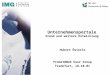 Unternehmensportale Stand und weitere Entwicklung Hubert Österle Promet@Web User Group Frankfurt, 18.10.01 IWI-HSG