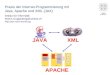 Praxis der Internet-Programmierung mit Java, Apache und XML (JAX) Institut für Informatik Martin.Guggisberg@unibas.ch  JAVAXML