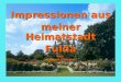 Impressionen aus meiner Heimatstadt Fulda von Helmut Gömpel
