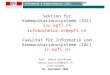 Informatik & Kommunikation (I&C) Sektion für Kommunikationssysteme (SSC) ssc.epfl.ch infobachelor.sc@epfl.ch Fakultät für Informatik und Kommunikationssysteme