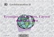 16.10.2000 Geoinformation II Erzeugen von Karten, Layern und Legenden