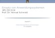 Einsatz von Anwendungssystemen, Wintersemester 2013/14 Prof. Dr. Herrad Schmidt WS 13/14 Kapitel 4 Folie 2 4 Branchenspezifische Anwendungen 4.1 Industrie