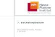 7. Bachelorpodium Hasso-Plattner-Institut, Potsdam 2. Juli 2010