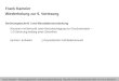 Frank Kameier - Strömungstechnik I und Messdatenerfassung  Folie VL7/ Nr.1 WS13/14 Frank Kameier Wiederholung zur 6. Vorlesung
