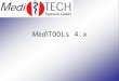 MediTOOLs 4.x. Neuerungen in der Version 4 Netzwerkfähigkeit für Mehrfachnutzung Automatische Berichterstellung Neue Grafikauswertung TREND-Analyse Schwellwertanzeigen