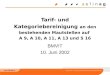Tarif- und Kategoriebereinigung an den bestehenden Mautstellen auf A 9, A 10, A 11, A 13 und S 16 BMVIT 10. Juni 2002