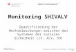 Eidgenössisches Departement des Innern EDI Bundesamt für Sozialversicherungen BSV Monitoring SHIVALV Quantifizierung der Wechselwirkungen zwischen den