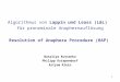 1 Algorithmus von Lappin und Leass (L&L) für pronominale Anaphernauflösung Resolution of Anaphora Procedure (RAP) Nataliya Kutsenko Philipp Kriependorf
