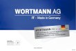 Www.wortmann.de 2011.  TOP 10 – Darum die WORTMANN AG 1. Erfahrung: Mehr als 25 Jahre erfolgreich in der Produktion und Distribution 2