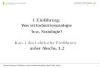 Hirsch-Kreinsen: Einführung in die Industriesoziologie, SoSe 2013, Kap.1 Lehrstuhl Wirtschafts- und Industriesoziologie: LWIS 1 1. Einführung: Was ist