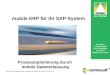 Dienstag, 22. September 2005, Präsentation mobile ERP Version 1.00, Seite 1 Prozessoptimierung durch mobile Datenerfassung mobile ERP für Ihr SAP-System