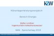 Dr. Stefan Lindtner | Umwelttechnik, Entwicklung und Beratung Seite 1 Kläranlagenleistungsvergleich Bereich Energie Stefan Lindtner Ingenieurbüro kaltesklareswasser