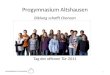 Progymnasium Altshausen Tag der offenen Tür 2011 Bildung schafft Chancen 1