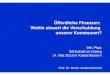 Prof. Dr. Martin Junkernheinrich –ffentliche Finanzen: Wohin steuert die Verschuldung unserer Kommunen? IHK Pfalz Wirtschaft im Dialog 14. Mai 2013 in