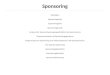 Sponsoring Definition Sponsoringarten Sponsoringziele Sponsoringtrends Analyse der Sponsoring-Ausgangssituation des Sportvereins Zusammenarbeit mit Sponsoringagenturen
