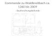 Commende zu Waldbreitbach ca. 1260 bis 2009 - Bauforschungsbefunde -
