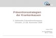 Präventionsstrategien der Krankenkassen 3. Nationaler Präventionskongress Dresden, 27./28. November 2009 Jürgen Hohnl stv. Geschäftsführer IKK e.V. - Berlin