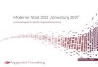 Transform to the power of digital Moderner Staat 2012 Verwaltung 2020 Leistungsangebot im Bereich Organisationsberatung