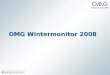 CZAIA MARKTFORSCHUNG Wintermonitor 2008 OMG Wintermonitor 2008