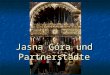 Jasna Góra Góra und Partnerstädte. GNADENBILD Darstellung der Jungfrau Maria mit dem Kind auf einer Holztafel Beschädigung des Bildes durch einen Überfall